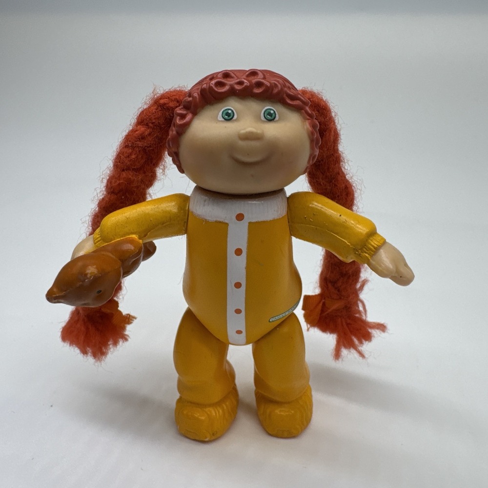 Vintage 1984 Cabbage Patch Kids PVC Figures Lot of 3 OAA Inc Mini Dolls Toys - Picture 6 of 15